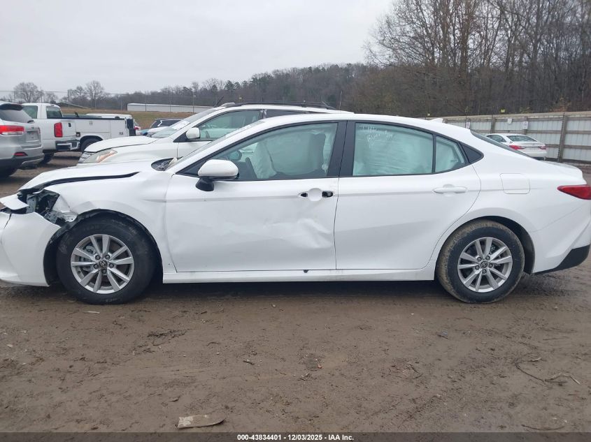 2026 Toyota Camry Le VIN: 4T1DAACKXTU654207 Lot: 43834401