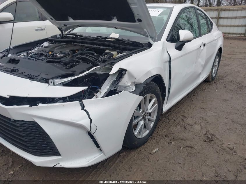 2026 Toyota Camry Le VIN: 4T1DAACKXTU654207 Lot: 43834401