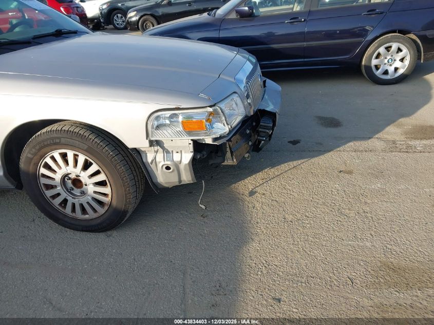 2008 Mercury Grand Marquis Ls VIN: 2MEFM75V38X601314 Lot: 43834403