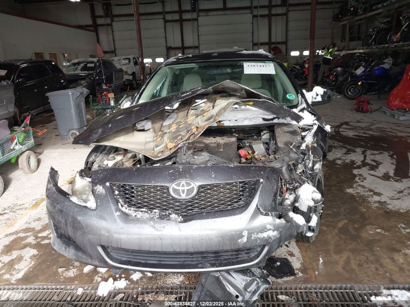 2009 Toyota Corolla Le VIN: 2T1BU40E69C186386 Lot: 43834427