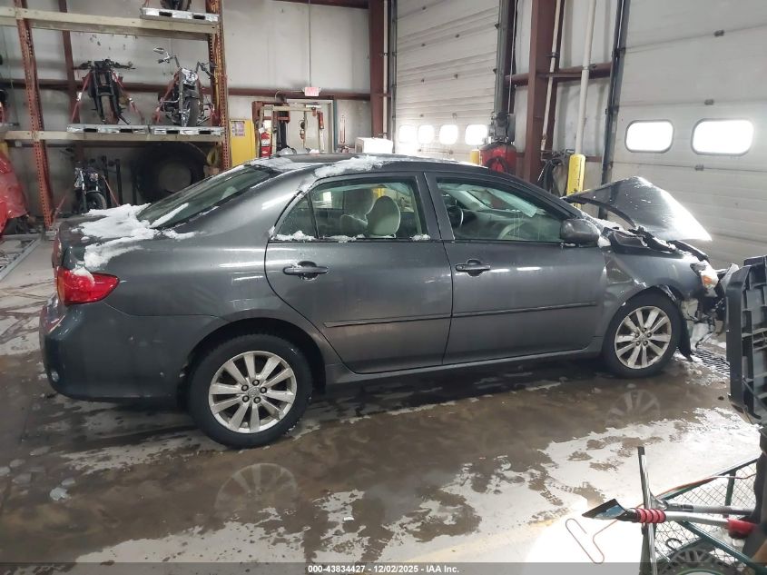 2009 Toyota Corolla Le VIN: 2T1BU40E69C186386 Lot: 43834427