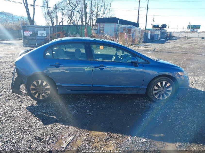 2009 Honda Civic Ex VIN: 2HGFA16879H348804 Lot: 43834435