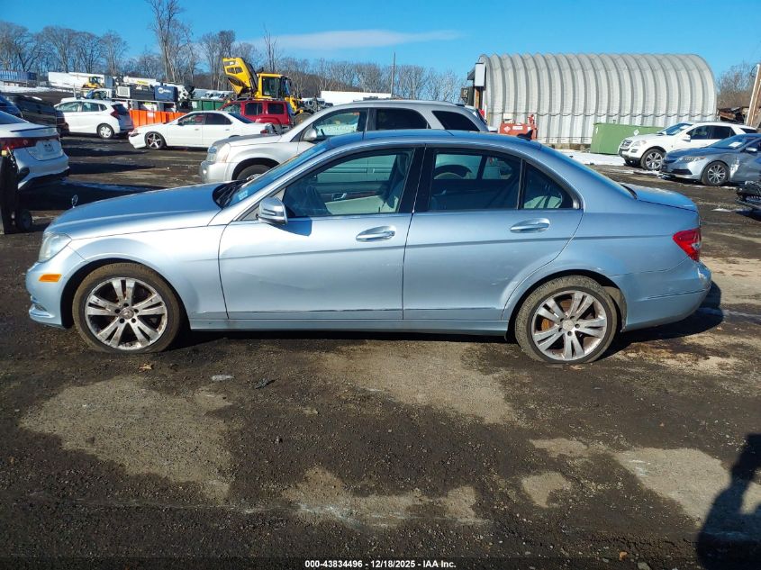 2013 Mercedes-Benz C 300 Luxury 4Matic VIN: WDDGF8AB2DA816967 Lot: 43834496