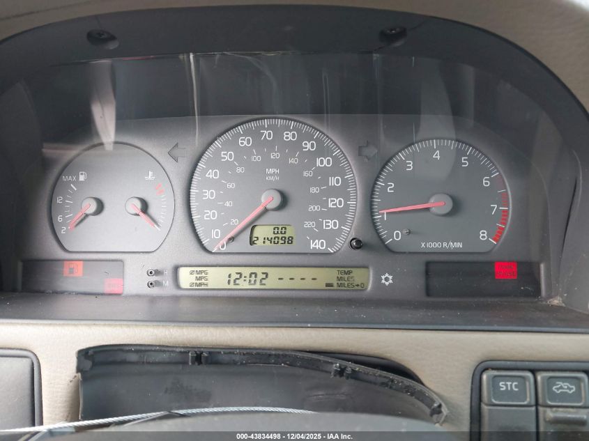 1999 Volvo S70 Glt VIN: YV1LS56D4X2568744 Lot: 43834498