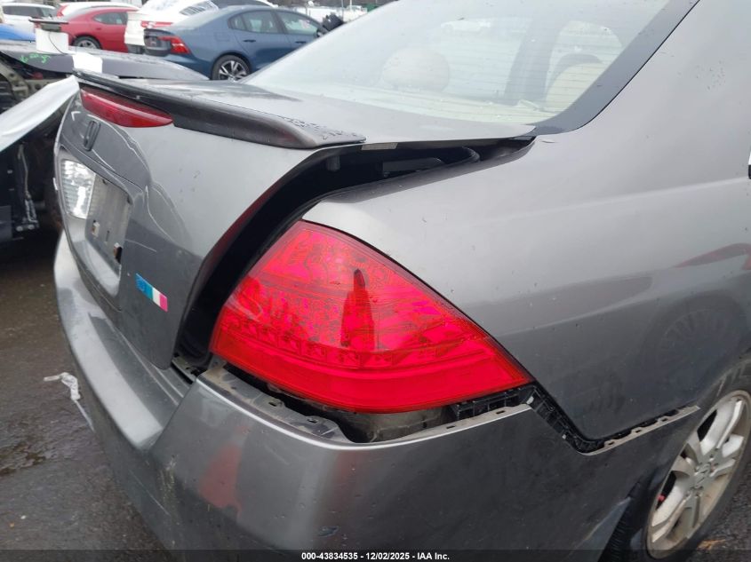 2007 Honda Accord 2.4 Ex VIN: 1HGCM56887A206717 Lot: 43834535