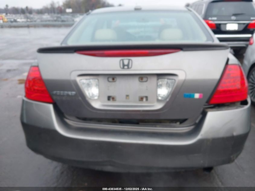2007 Honda Accord 2.4 Ex VIN: 1HGCM56887A206717 Lot: 43834535