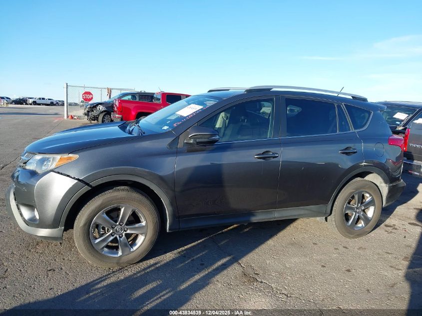 2015 Toyota Rav4 Xle VIN: JTMWFREV3FD068277 Lot: 43834539
