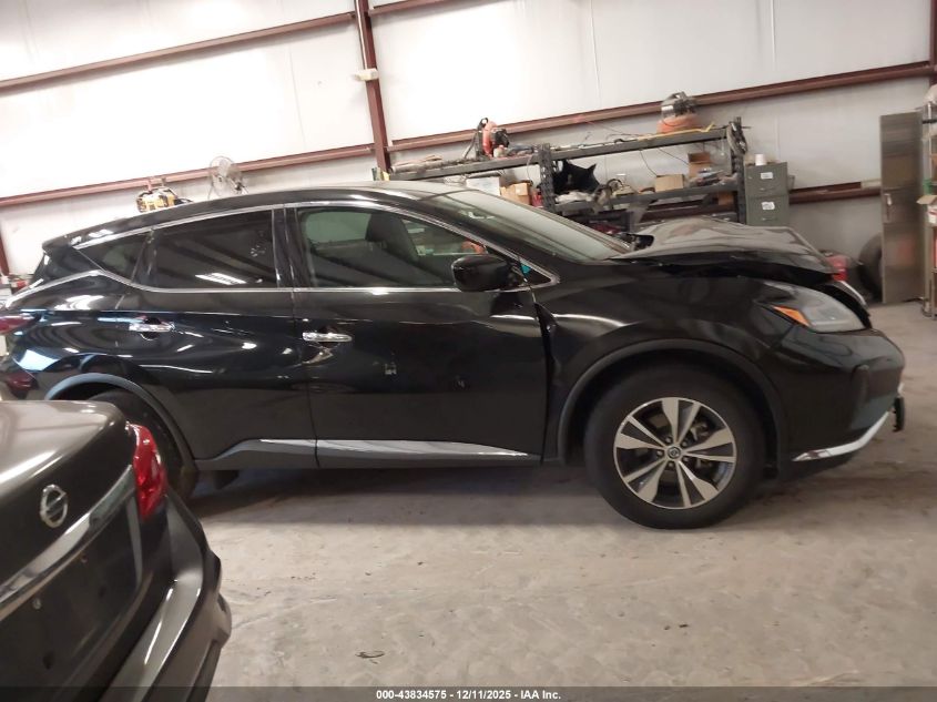 2021 Nissan Murano S Intelligent Awd VIN: 5N1AZ2AS6MC100609 Lot: 43834575