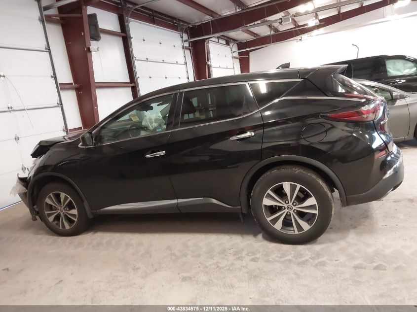 2021 Nissan Murano S Intelligent Awd VIN: 5N1AZ2AS6MC100609 Lot: 43834575