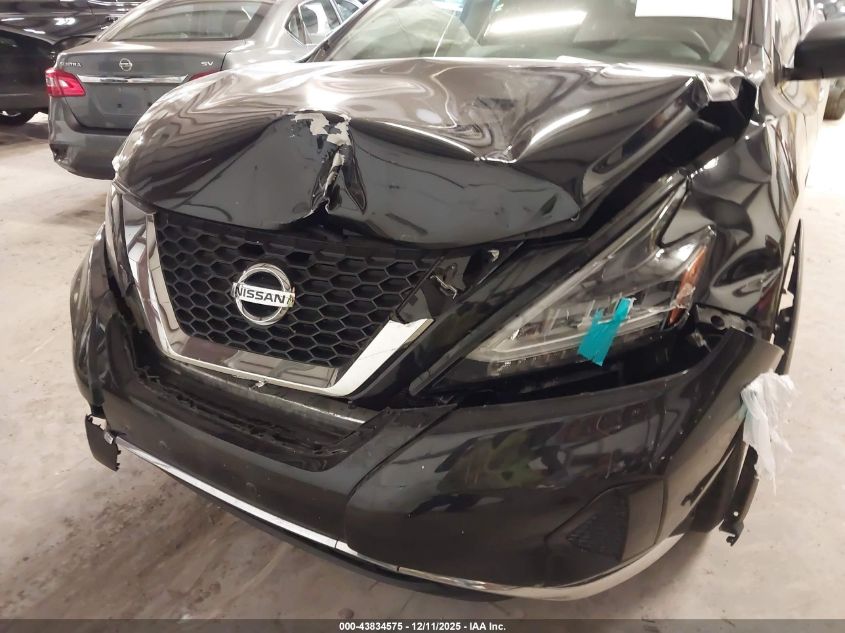 2021 Nissan Murano S Intelligent Awd VIN: 5N1AZ2AS6MC100609 Lot: 43834575