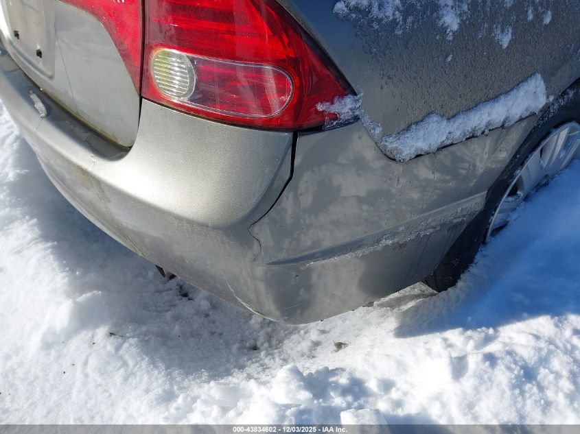 2006 Honda Civic Dx VIN: 2HGFA16276H526900 Lot: 43834602