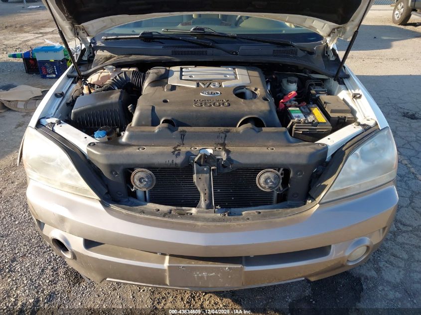 2006 Kia Sorento Ex/Lx VIN: KNDJC733765585293 Lot: 43834605