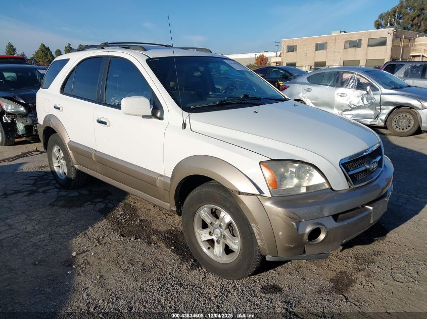 2006 Kia Sorento Ex/Lx VIN: KNDJC733765585293 Lot: 43834605