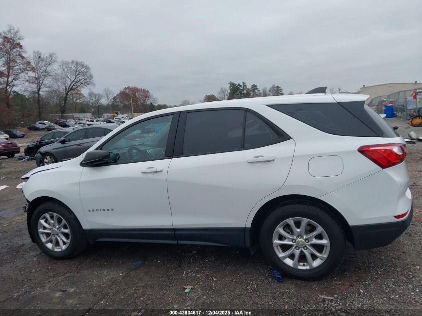 2020 Chevrolet Equinox Fwd Ls VIN: 3GNAXHEV0LS526510 Lot: 43834617