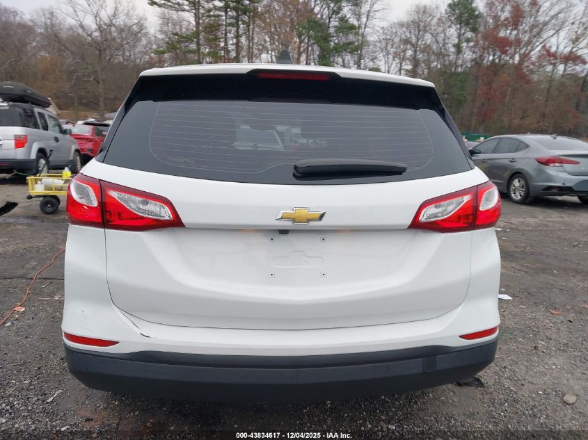 2020 Chevrolet Equinox Fwd Ls VIN: 3GNAXHEV0LS526510 Lot: 43834617