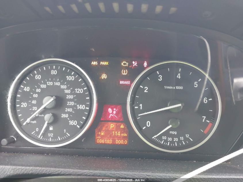 2009 BMW X5 xDrive30I VIN: 5UXFE43539L038925 Lot: 43834625