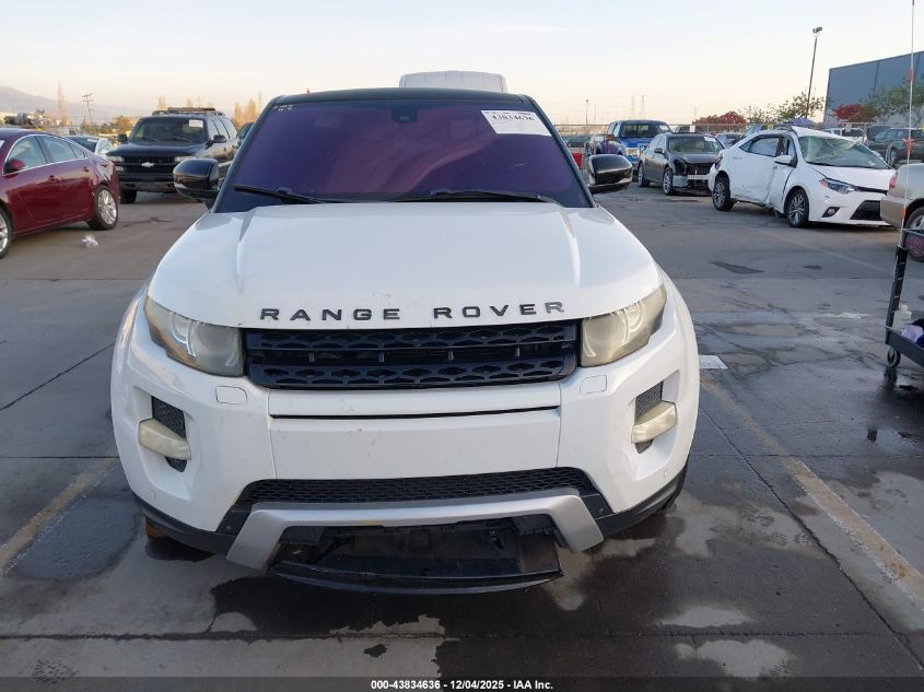 2012 Land Rover Range Rover Evoque Pure Plus VIN: SALVT2BG1CH655561 Lot: 43834636