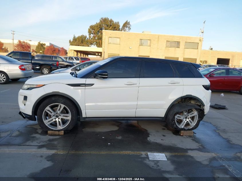 2012 Land Rover Range Rover Evoque Pure Plus VIN: SALVT2BG1CH655561 Lot: 43834636