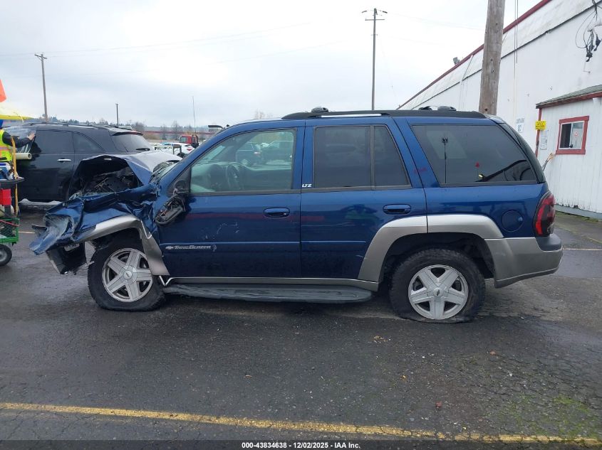 2002 Chevrolet Trailblazer Ltz VIN: 1GNDT13S722431011 Lot: 43834638