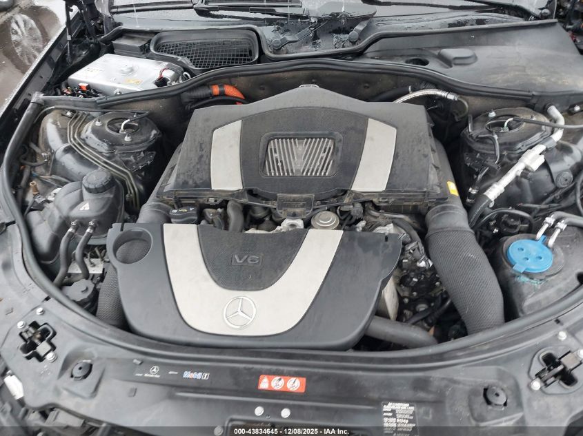 2010 Mercedes-Benz S 400 Hybrid VIN: WDDNG9FB3AA306383 Lot: 43834645