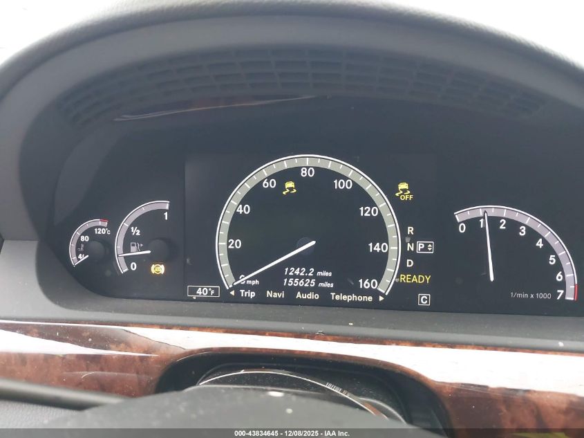 2010 Mercedes-Benz S 400 Hybrid VIN: WDDNG9FB3AA306383 Lot: 43834645