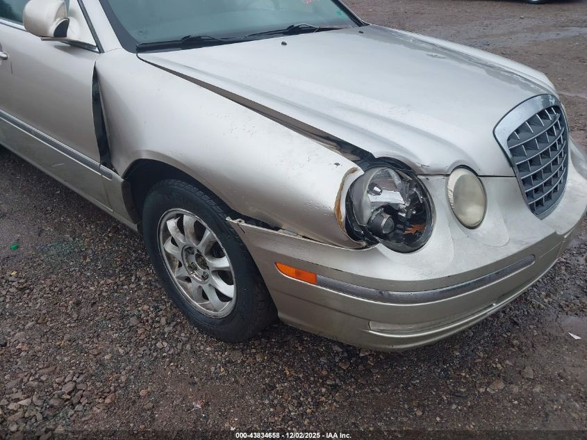 2004 Kia Amanti VIN: KNALD124645026308 Lot: 43834658