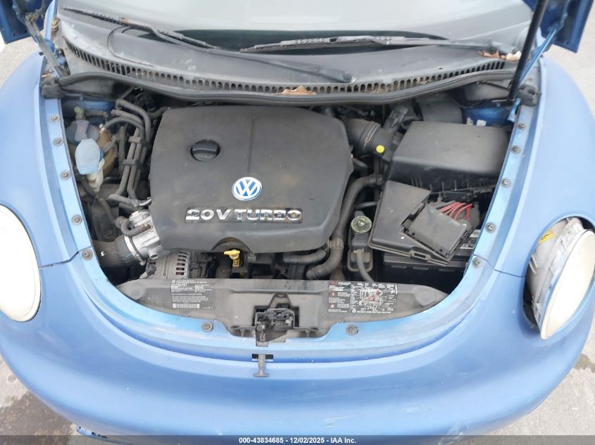 2001 Volkswagen New Beetle Glx VIN: 3VWDD21C61M445462 Lot: 43834685