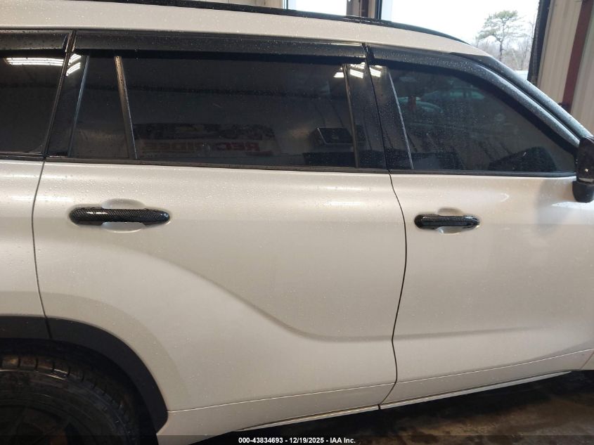 2022 Toyota Highlander Xse VIN: 5TDLZRBH0NS245587 Lot: 43834693