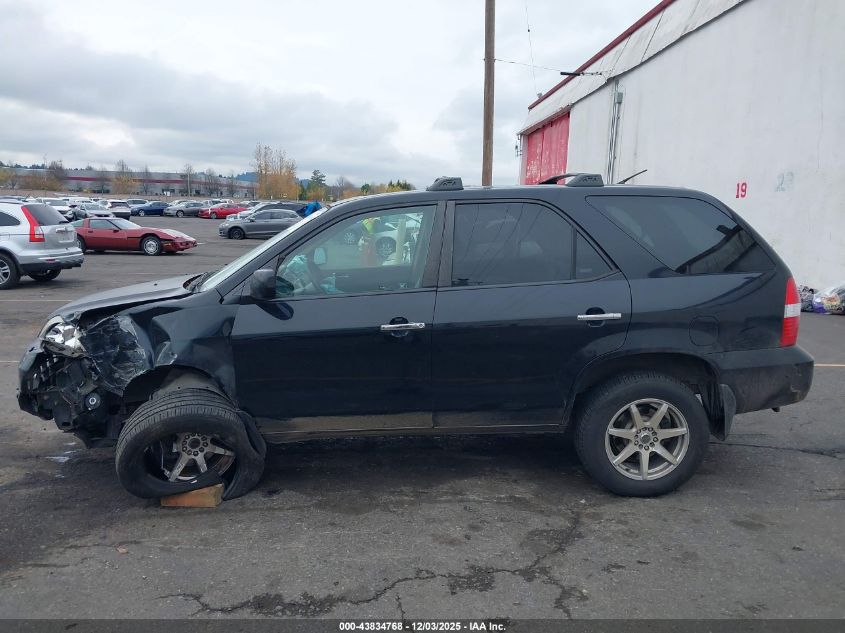 2001 Acura Mdx VIN: 2HNYD18621H521623 Lot: 43834768