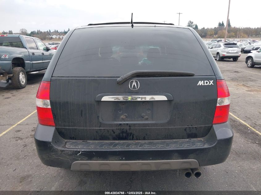 2001 Acura Mdx VIN: 2HNYD18621H521623 Lot: 43834768