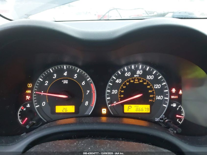 2010 Toyota Corolla S VIN: 2T1BU4EE0AC257997 Lot: 43834777