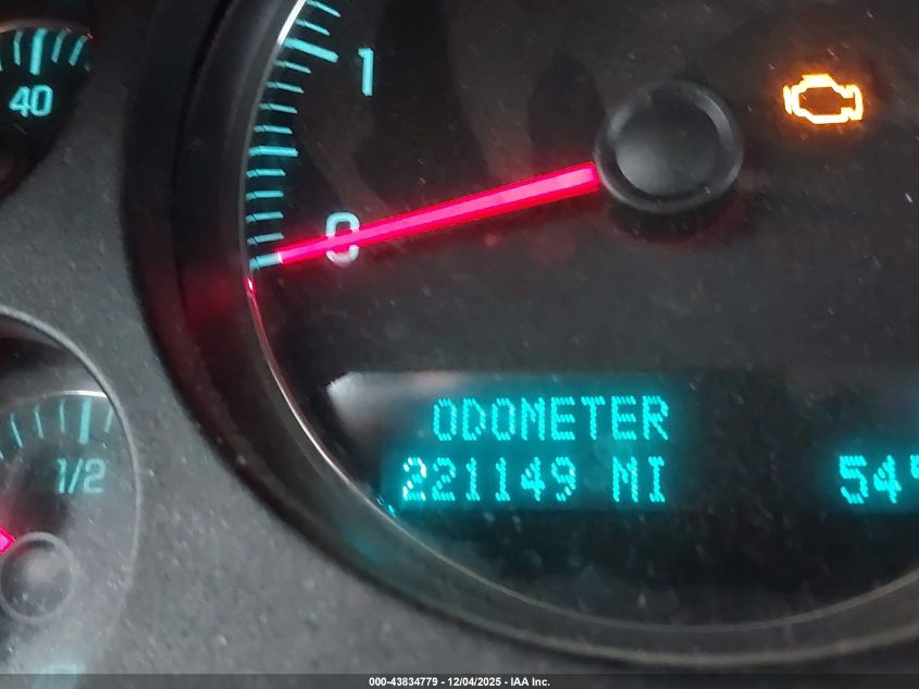 2011 Chevrolet Tahoe Commercial Fleet VIN: 1GNLC2E08BR270902 Lot: 43834779