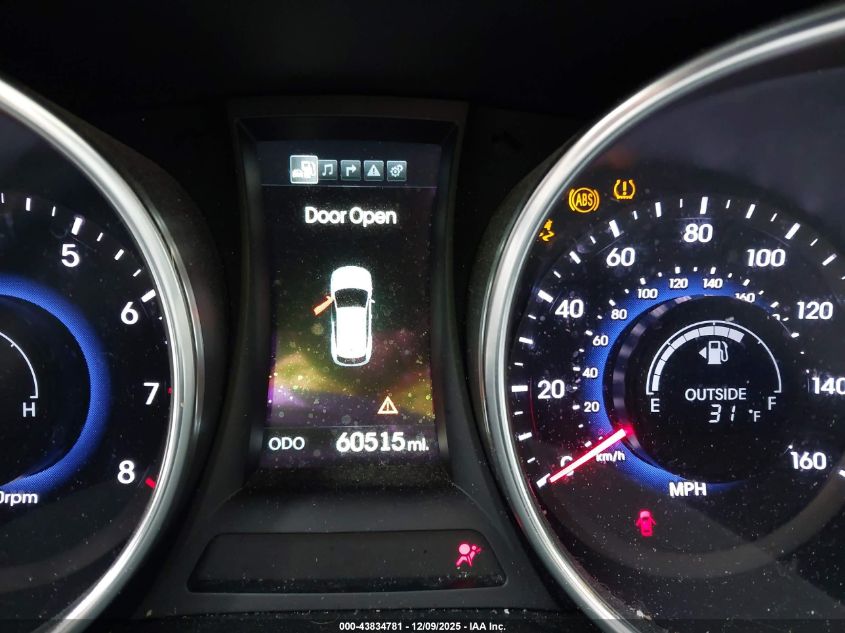 2016 Hyundai Santa Fe Sport 2.0L Turbo VIN: 5XYZW4LA0GG333823 Lot: 43834781