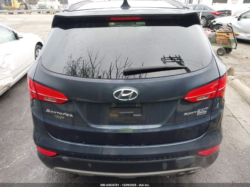 2016 Hyundai Santa Fe Sport 2.0L Turbo VIN: 5XYZW4LA0GG333823 Lot: 43834781