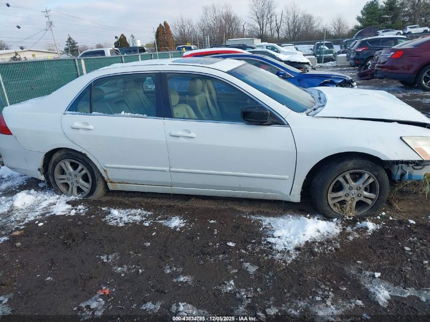 2007 Honda Accord 2.4 Ex VIN: 1HGCM56837A019174 Lot: 43834785