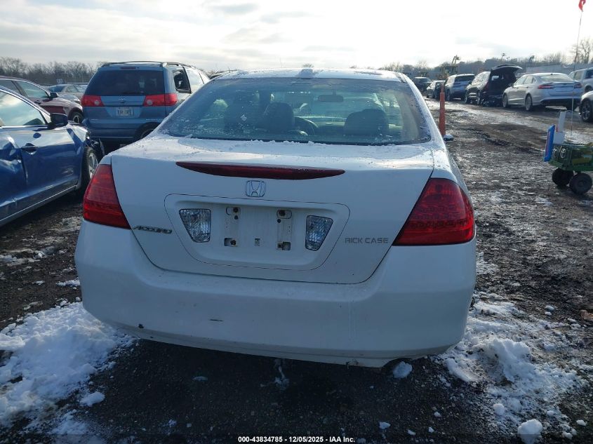 2007 Honda Accord 2.4 Ex VIN: 1HGCM56837A019174 Lot: 43834785