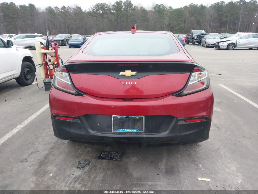 2018 Chevrolet Volt Lt VIN: 1G1RA6S50JU155201 Lot: 43834816