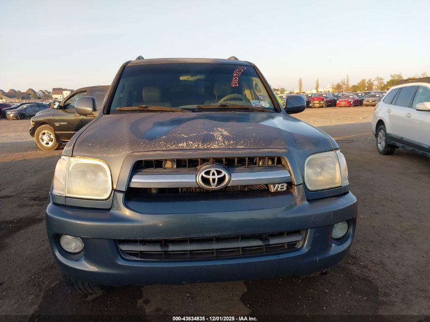 2006 Toyota Sequoia Limited V8 VIN: 5TDBT48A76S258459 Lot: 43834835