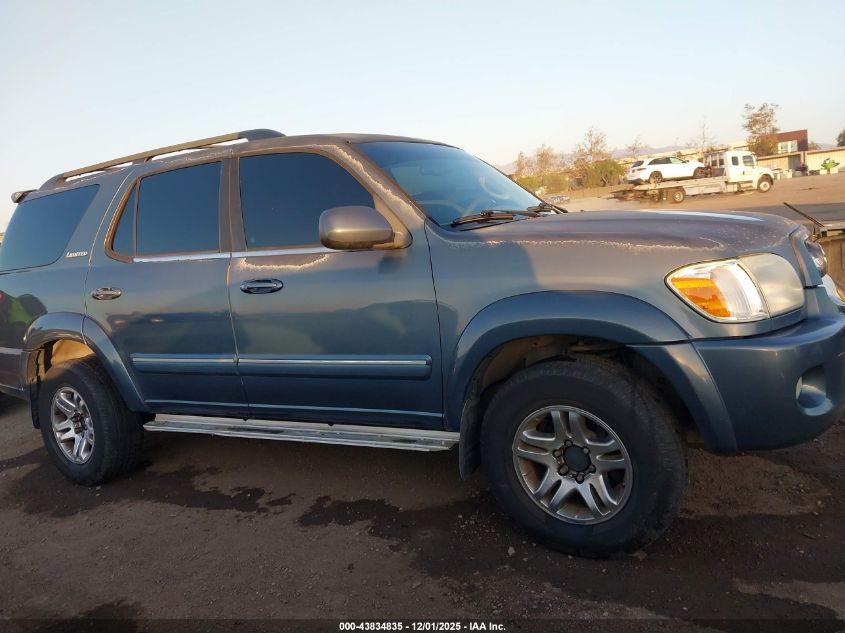 2006 Toyota Sequoia Limited V8 VIN: 5TDBT48A76S258459 Lot: 43834835