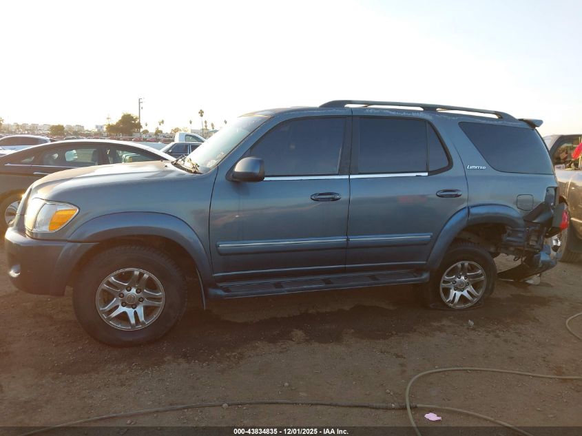 2006 Toyota Sequoia Limited V8 VIN: 5TDBT48A76S258459 Lot: 43834835
