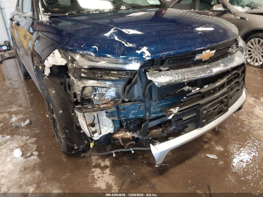 2022 Chevrolet Trailblazer Fwd Lt VIN: KL79MPSL0NB053186 Lot: 43834838