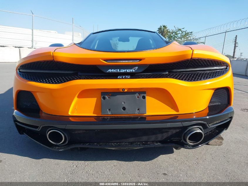 2025 Mclaren Gts Performance/Techlux VIN: SBM22GCA5SW003175 Lot: 43834895