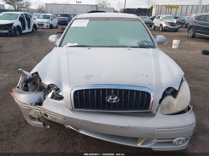 2004 Hyundai Sonata VIN: KMHWF25S04A008920 Lot: 43834911