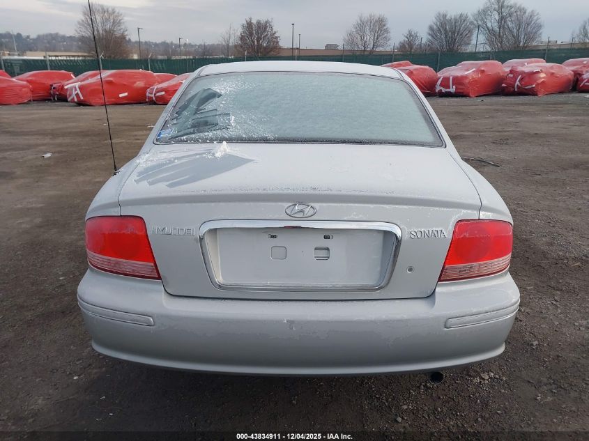 2004 Hyundai Sonata VIN: KMHWF25S04A008920 Lot: 43834911