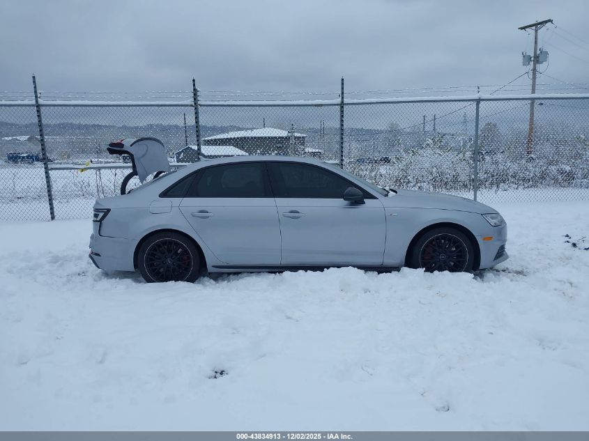 2018 Audi A4 2.0T Premium/2.0T Tech Premium VIN: WAUENAF4XJA055460 Lot: 43834913