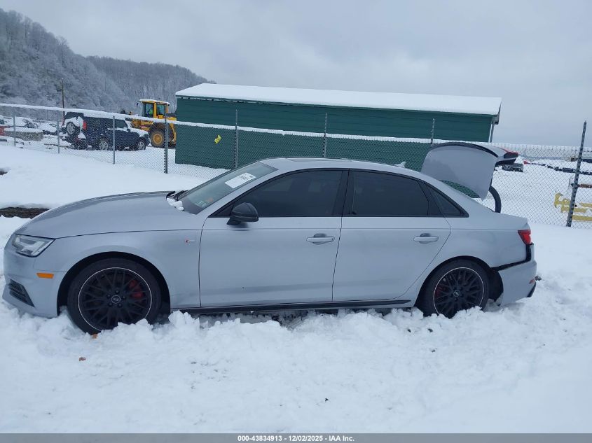 2018 Audi A4 2.0T Premium/2.0T Tech Premium VIN: WAUENAF4XJA055460 Lot: 43834913