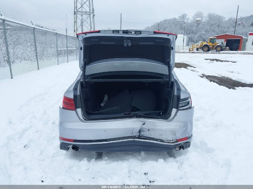 2018 Audi A4 2.0T Premium/2.0T Tech Premium VIN: WAUENAF4XJA055460 Lot: 43834913