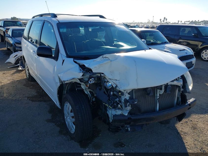 2007 Toyota Sienna Ce VIN: 5TDZK23C87S016506 Lot: 43834919