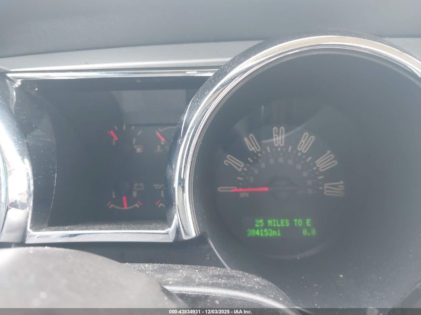 2006 Ford Mustang V6 VIN: 1ZVFT80N365175332 Lot: 43834931