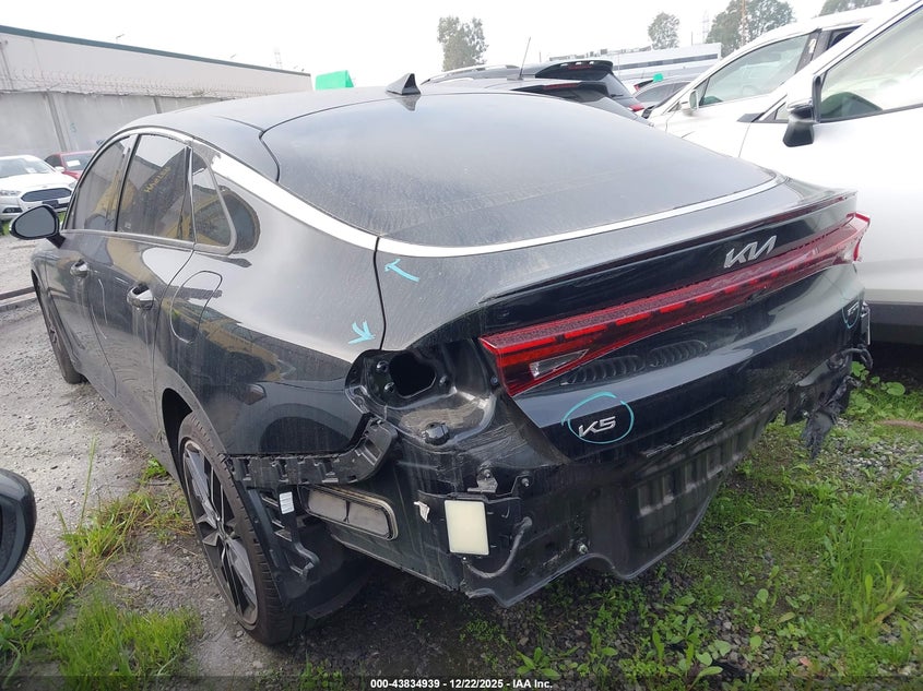 Vin: 5xxg44j85pg199635, lot: 44330431, kia k5 gt 20233